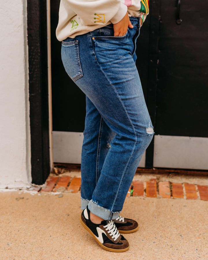 Kut: Racheal High Rise Mom Jean in Extravagant