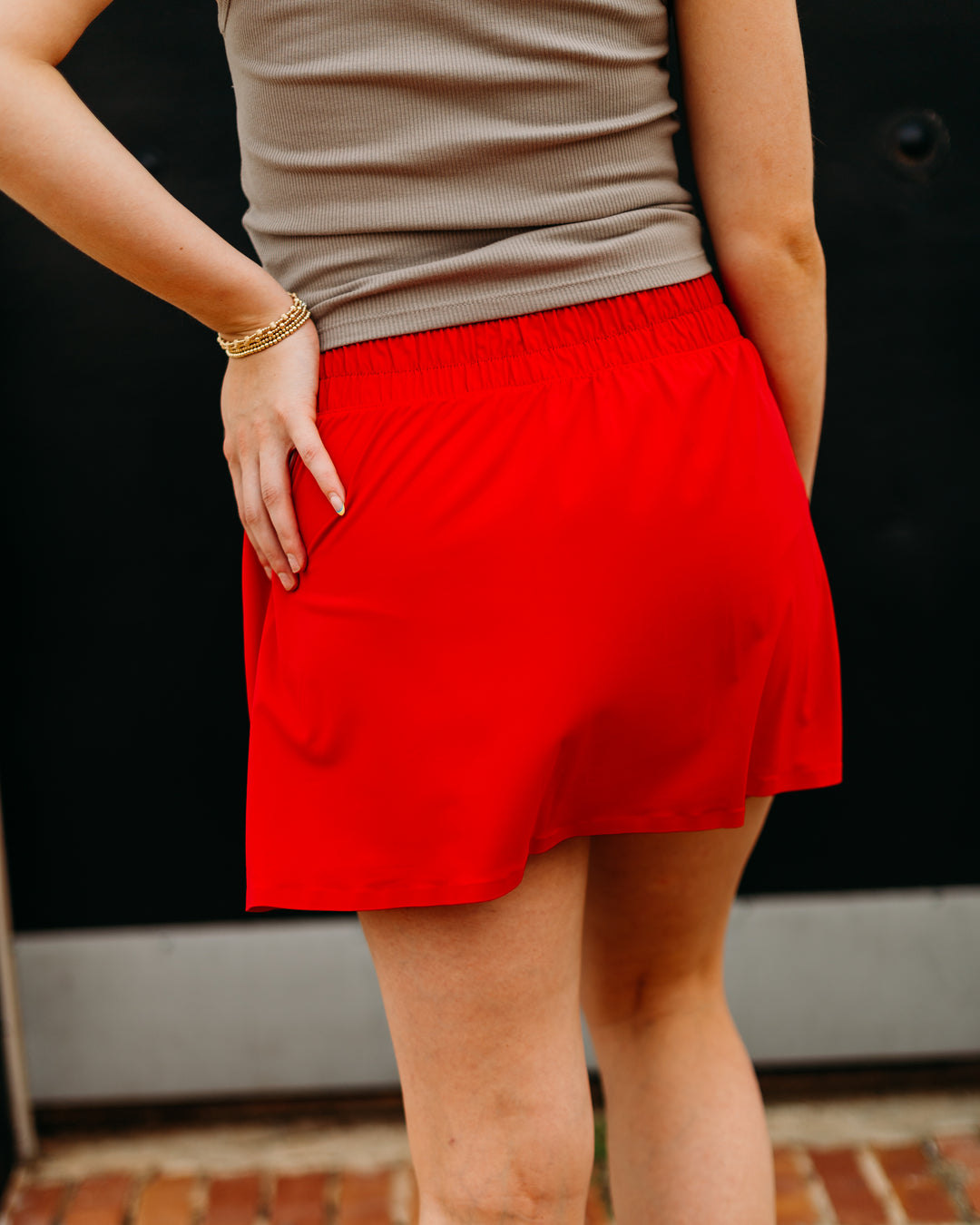 Spanx: Activate Skort 14" in Spanx Red 51014R