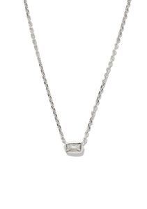 Kendra Scott: Fern Crystal Necklace in Silver