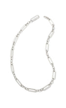 Load image into Gallery viewer, Kendra Scott: Heather Link Silver Chain Necklace
