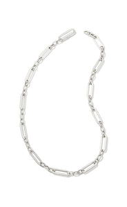 Kendra Scott: Heather Link Silver Chain Necklace