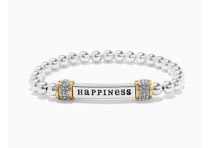Brighton:Meridian Happiness Two Toned Stretch Bracelet-JF0189