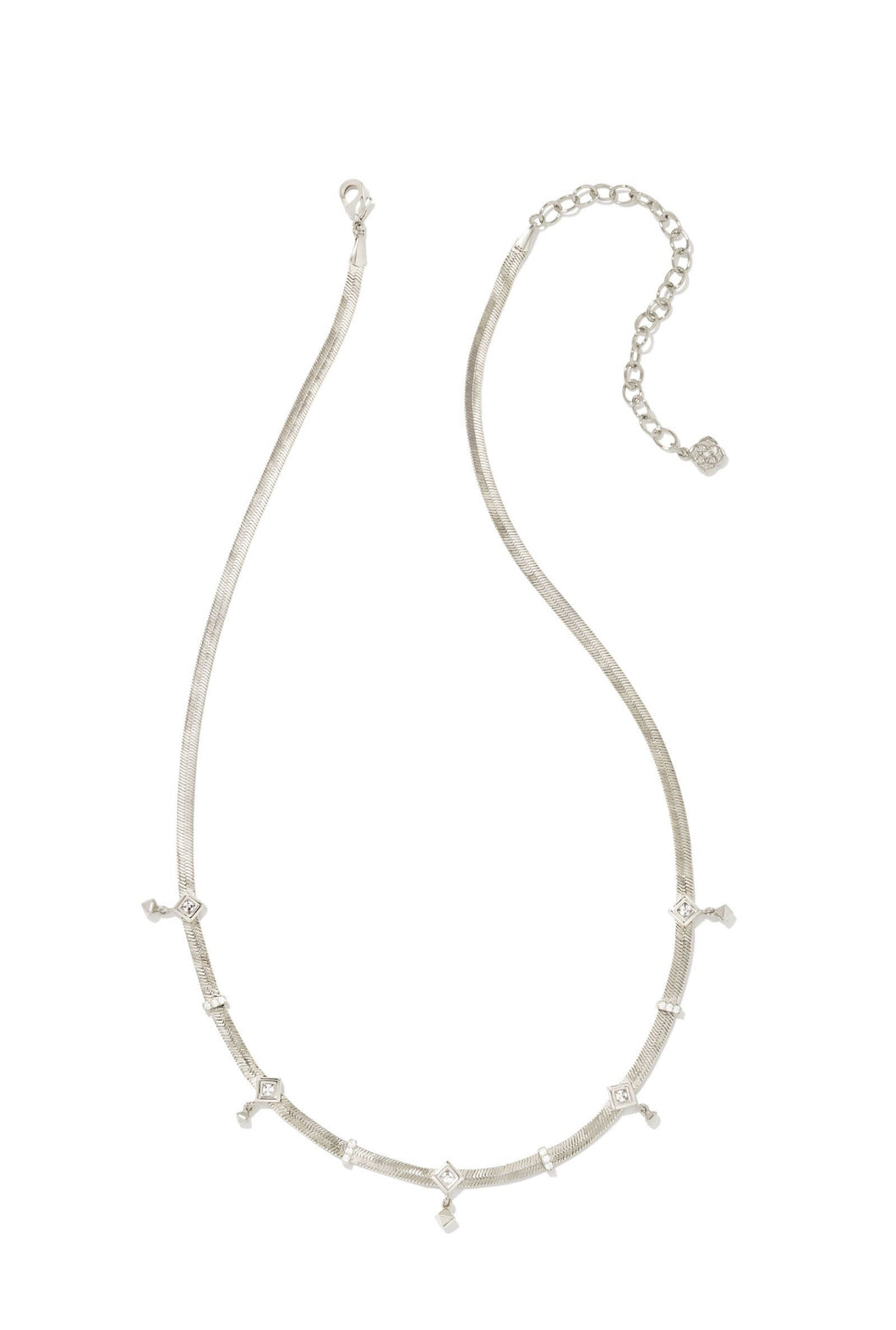 Kendra Scott: Gracie Chain Necklace in Silver