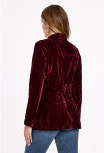 Dear John: Wylie Blazer in Red Plum