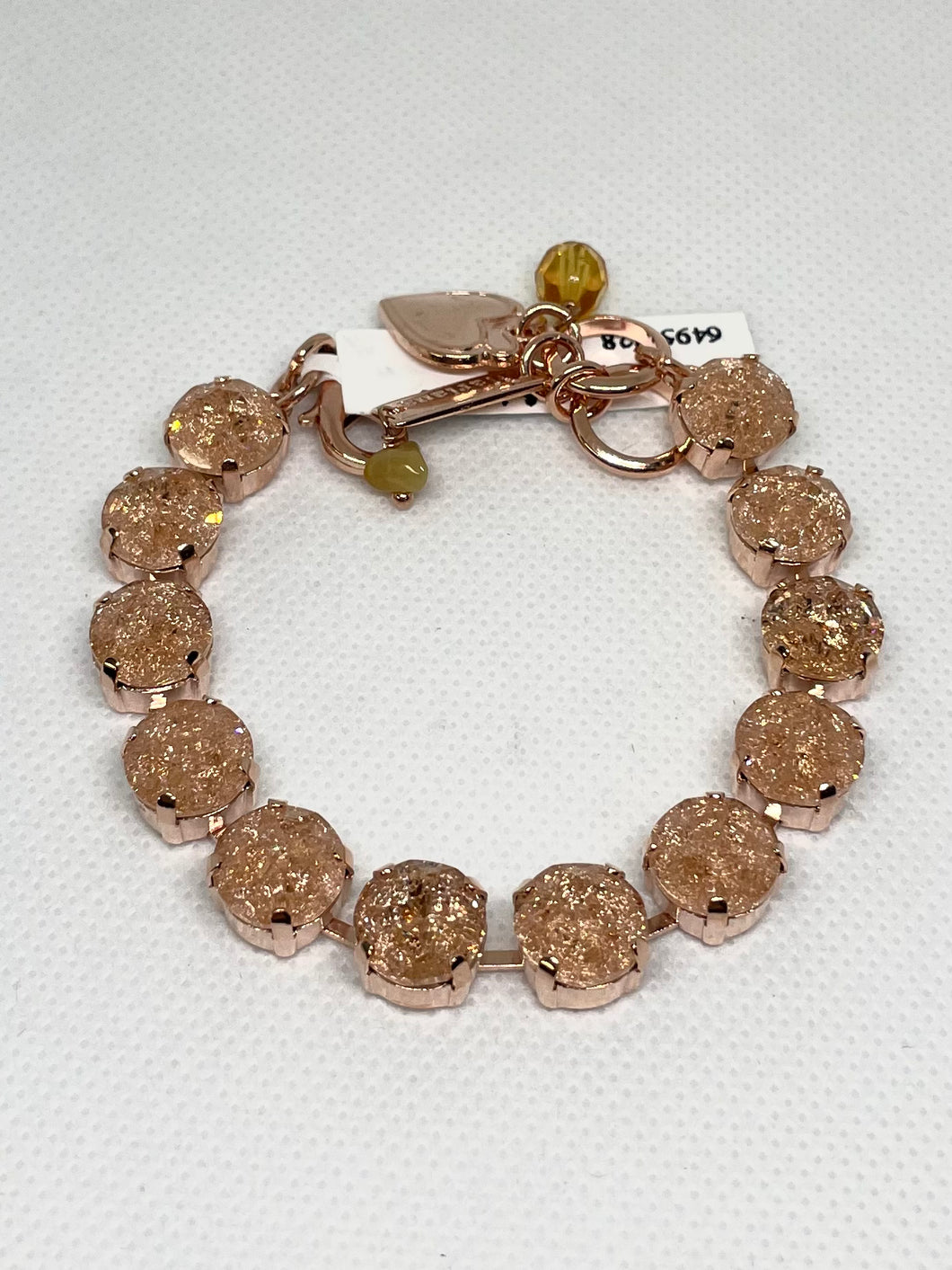 Mariana: Everyday Bracelet in “Light Peach Ice”