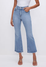 Load image into Gallery viewer, Good American: Good Legs Crop Mini Boot Jeans in Indigo510
