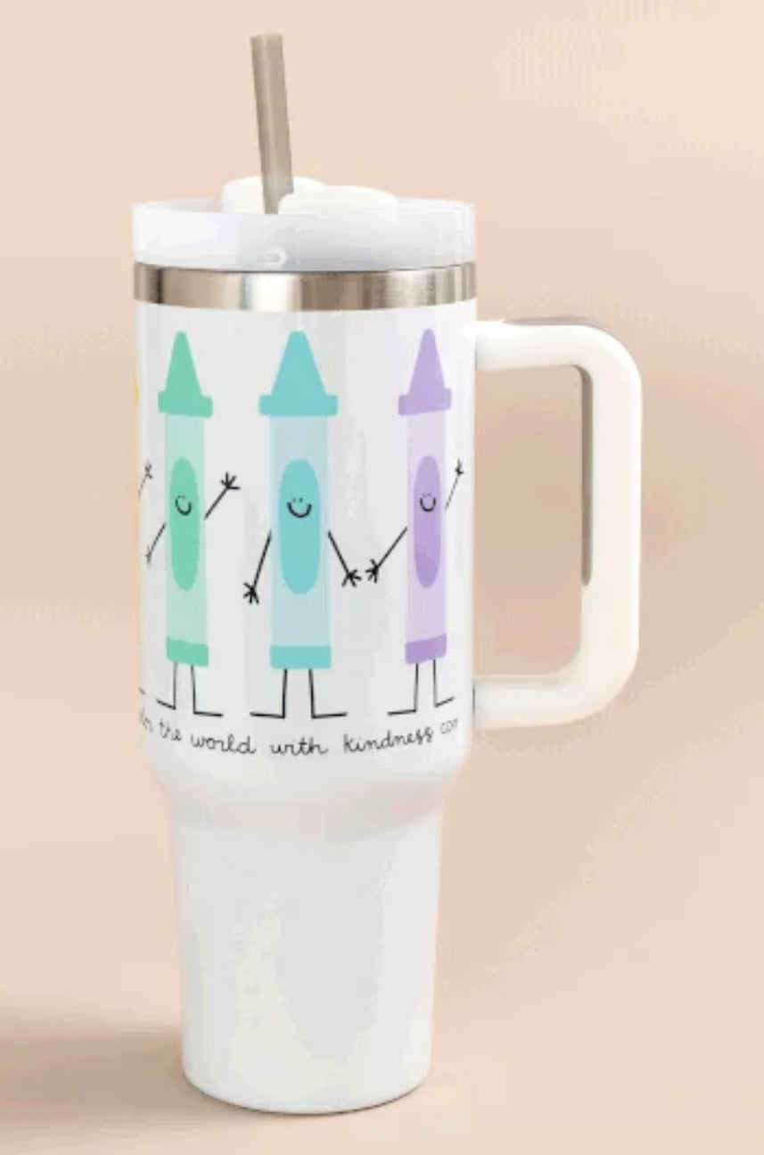 Callie Danielle: Color The World With Kindness Tumbler