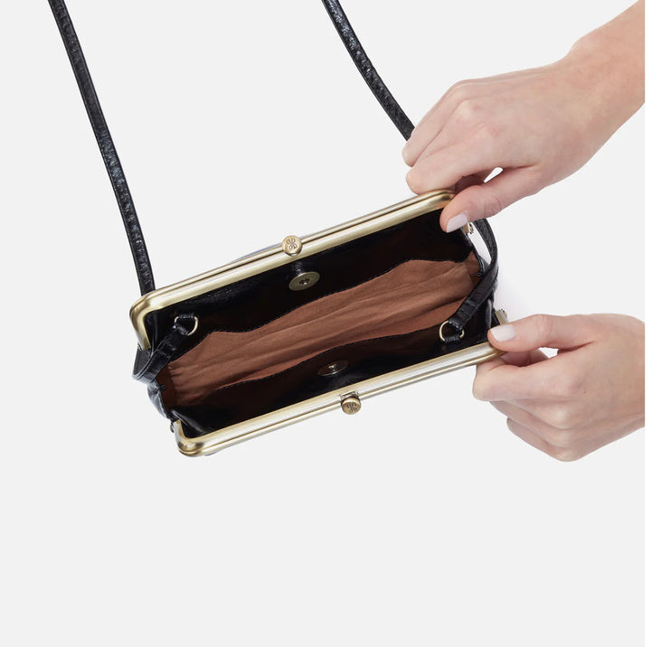 Hobo: Lauren Crossbody in Black