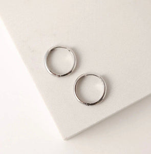 Lovers Tempo: Bea 20mm Silver Hoop Earrings