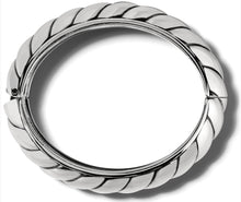 Load image into Gallery viewer, Brighton: Athena Scalloped Hinged Bangle
