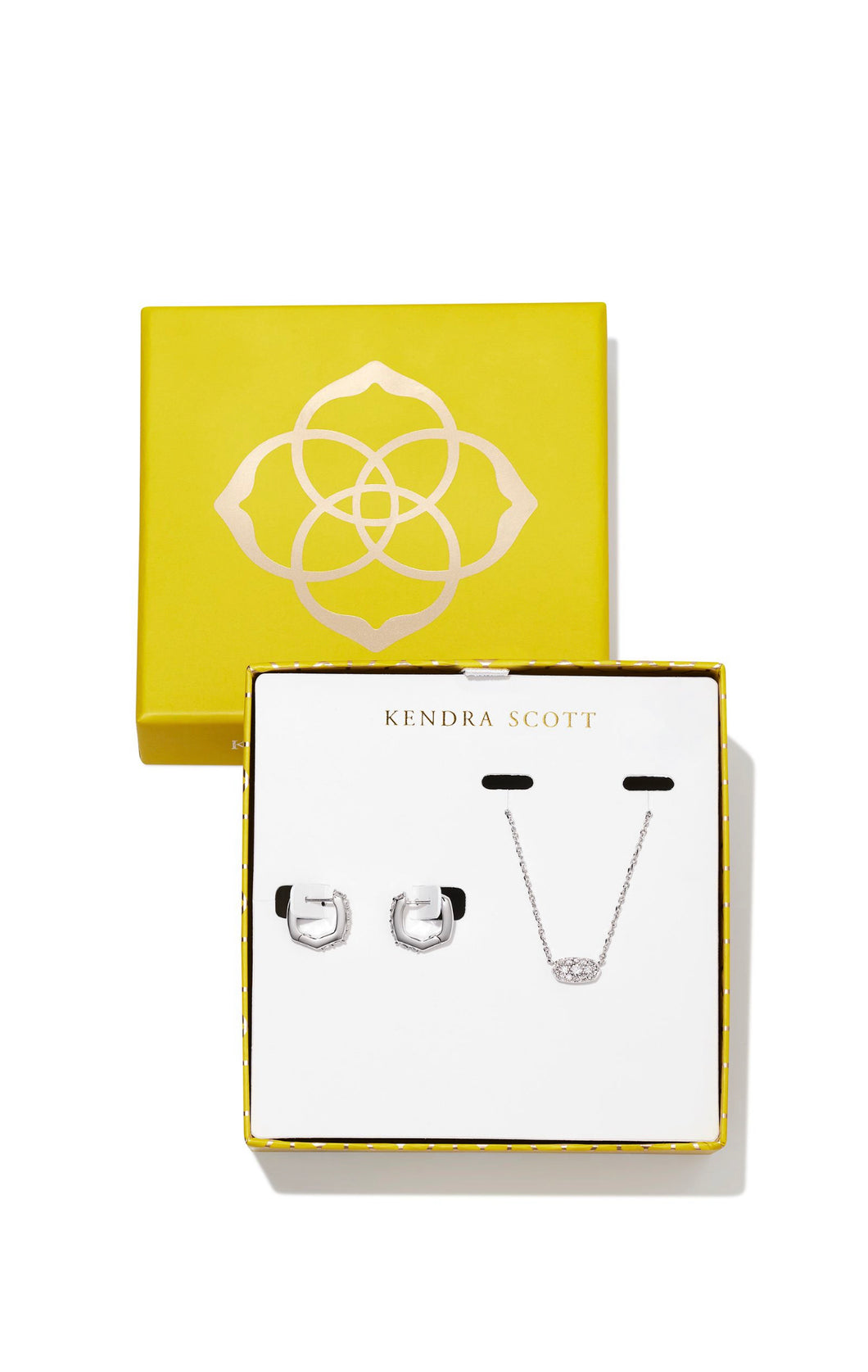 Kendra Scott: Grayson Silver Crystal Gift Set