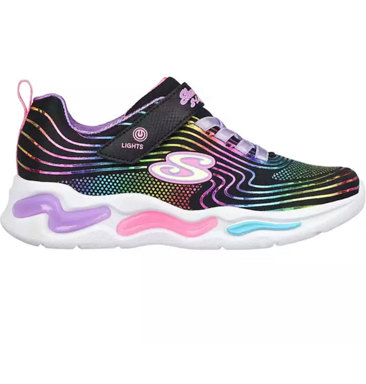 Skechers: Wavy Beam in Black Multi
