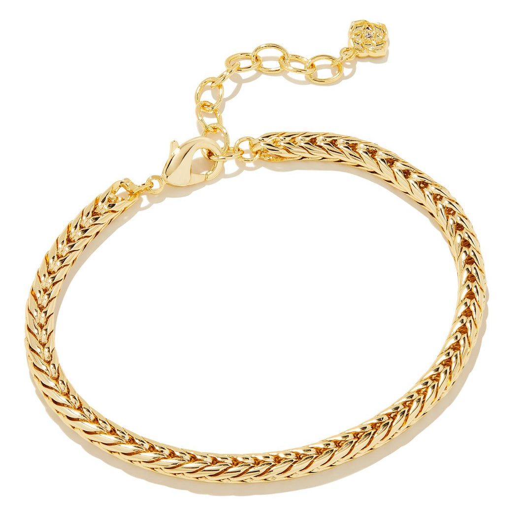 Kendra Scott: Kinsley Chain Bracelet in Gold Metal
