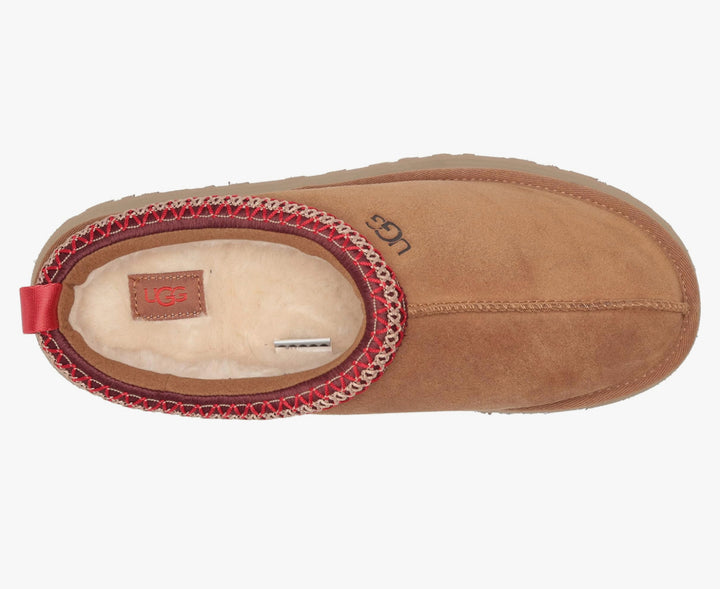 UGG: Tazz Platform Slipper in Chestnut