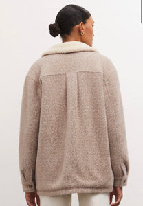 Z Supply: Jordan Jacket in Heather Latte