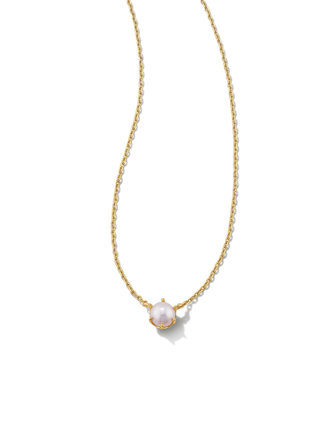 Kendra Scott: Ashton Necklace in Gold White Pearl