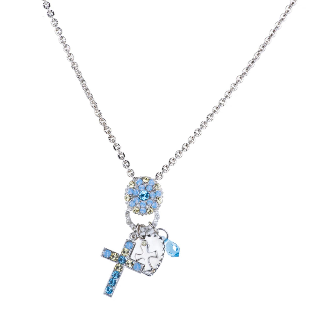 Mariana: Cross Charms Pendant in 