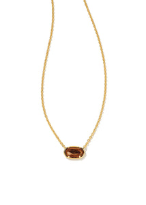 Kendra Scott: Grayson Necklace in Gold Orange Goldston