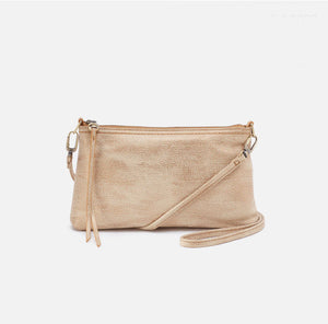 Hobo: Darcy Crossbody in Gold Leaf