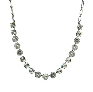 Mariana: Large Rosette Necklace in "On a Clear Day"