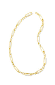 Kendra Scott: Heather Link Gold Chain Necklace