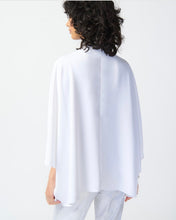 Load image into Gallery viewer, Joseph Ribkoff: Woven Dolman sleeve Wrap Top
