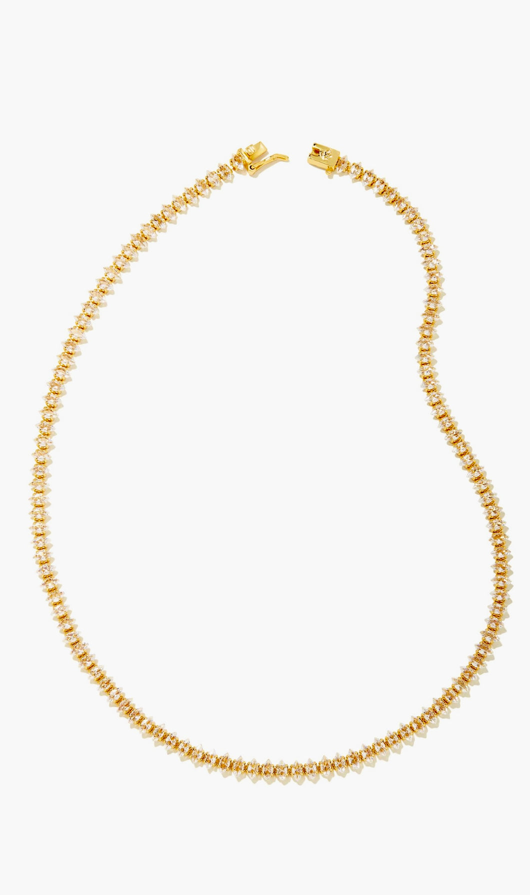Kendra Scott: Larsan Tennis Necklace in Gold