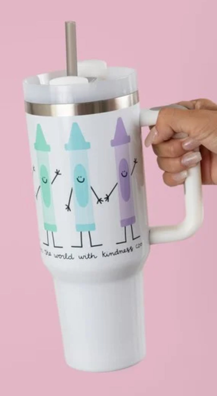 Callie Danielle: Color The World With Kindness Tumbler