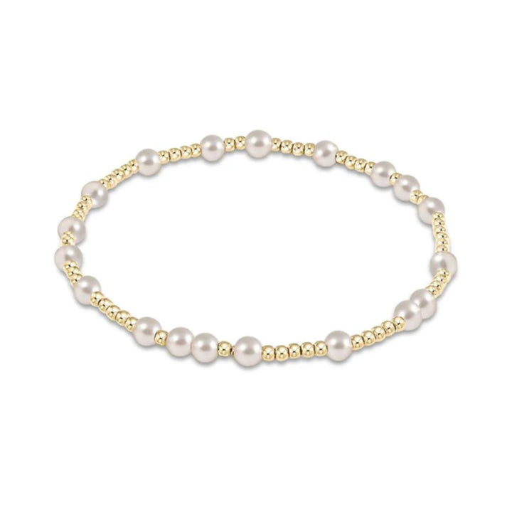 Enewton: Hope Unwritten Pearl Beaded Bracelet - The Vogue Boutique