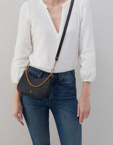 Hobo: Rosa Crossbody in Black