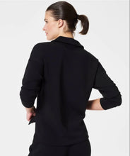 Load image into Gallery viewer, Spanx: AirEssentials Polo Top in Very Black
