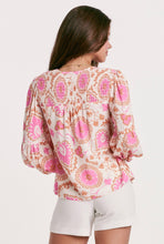 Load image into Gallery viewer, Another Love: Granada Top in Amalfi Muse
