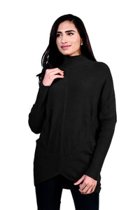 Frank Lyman: Black Knit Sweater