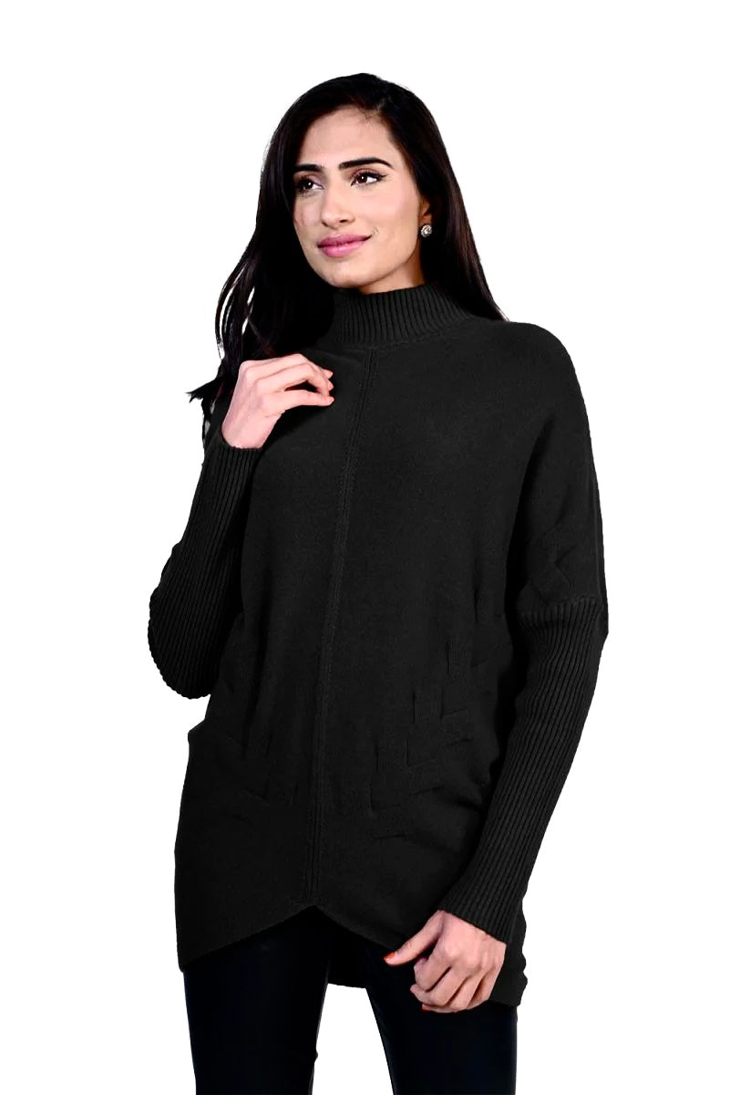 Frank Lyman: Black Knit Sweater