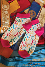 Load image into Gallery viewer, Double D: Play Nice Be Free Socks
