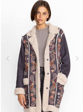 Load image into Gallery viewer, Johnny Was: Lori Suede Sherpa Jacket
