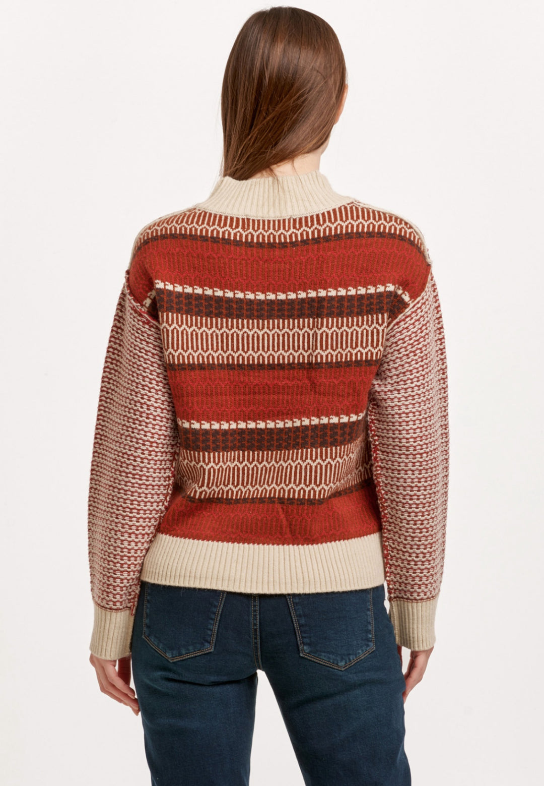 Dear John: Barbara Sweater in Gingerbread House