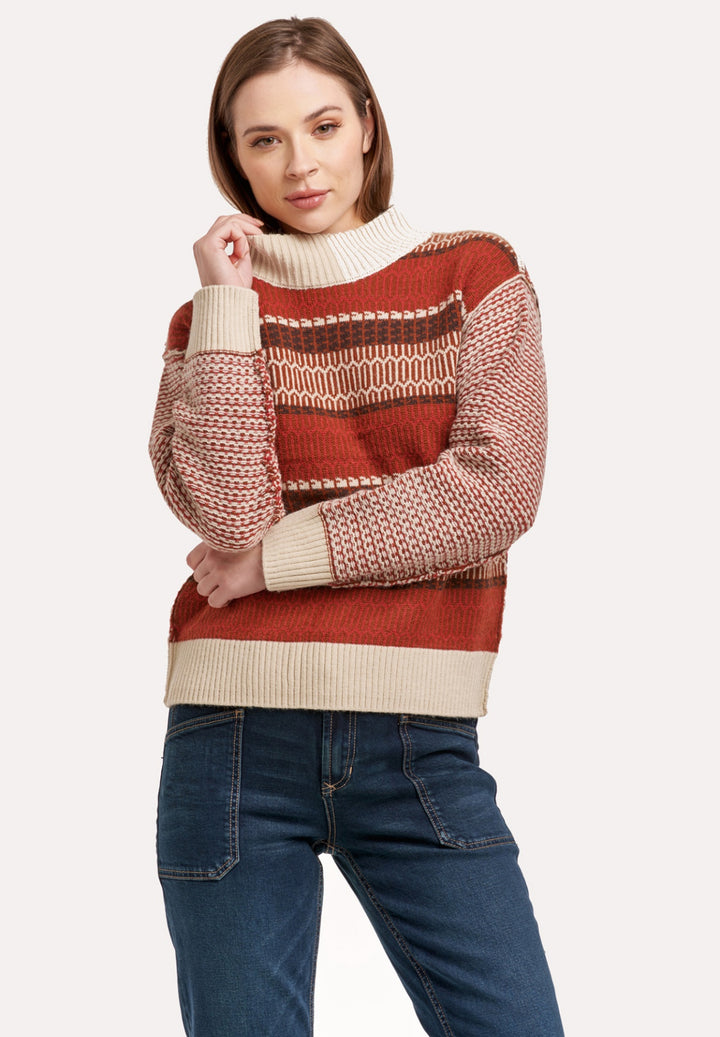 Dear John: Barbara Sweater in Gingerbread House