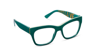 Peepers: C’est La Vie Readers in Teal