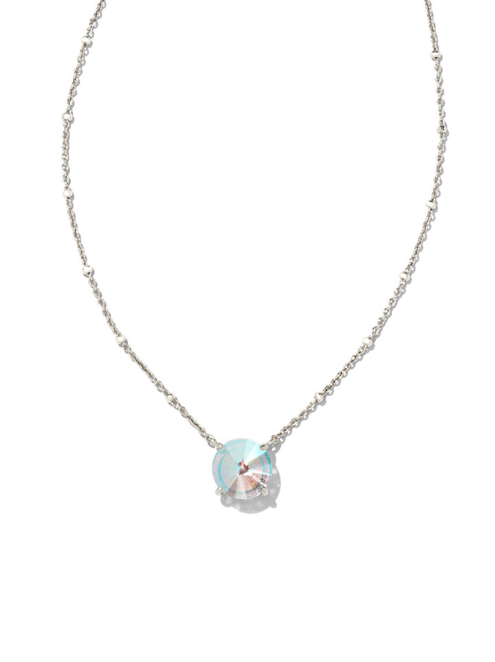 Kendra Scott: Jolie Stud Earrings in Silver Dichroic Glass