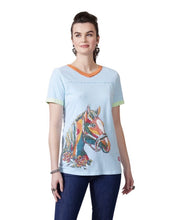 Load image into Gallery viewer, Double D: Top Horse T-Shirt in Celestial
