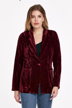 Load image into Gallery viewer, Dear John: Wylie Blazer in Red Plum
