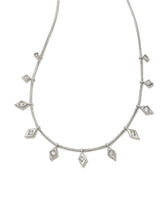Load image into Gallery viewer, Kendra Scott: Kinsley Strand Necklace in White Crystal
