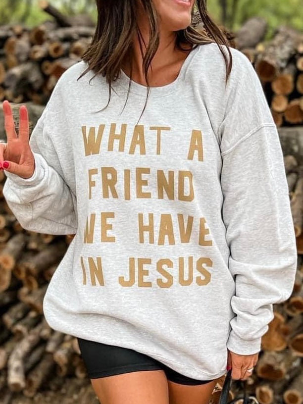 Oliver & Otis: Friend in Jesus Sweater