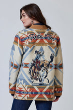 Load image into Gallery viewer, Double D: Bronco Blanket Jacket
