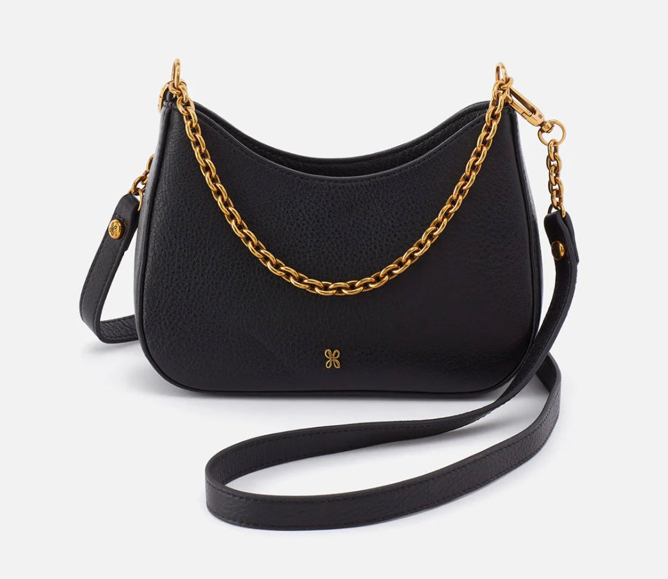 Hobo: Rosa Crossbody in Black