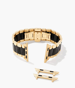 Kendra Scott: Dira 3 Link Band in Gold & Black Tone