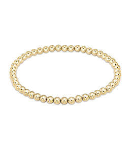 Enewton: Classic Gold 4mm Bead Bracelet