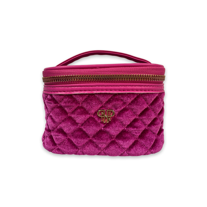 PurseN: Getaway Jewelry Bag in Fuchsia Velvet (H2099FV)