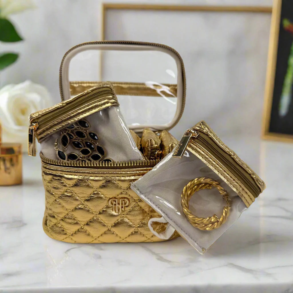 PurseN: Gateway Jewelry Case in Gold